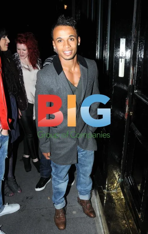 Aston Merrygold & JJ Spotted at London Restaurant