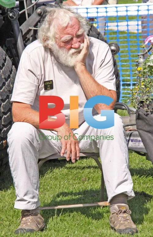David Bellamy at Southport Flower Show