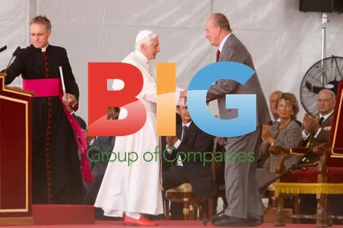 Pope Benedict XVI Arrival in Spain