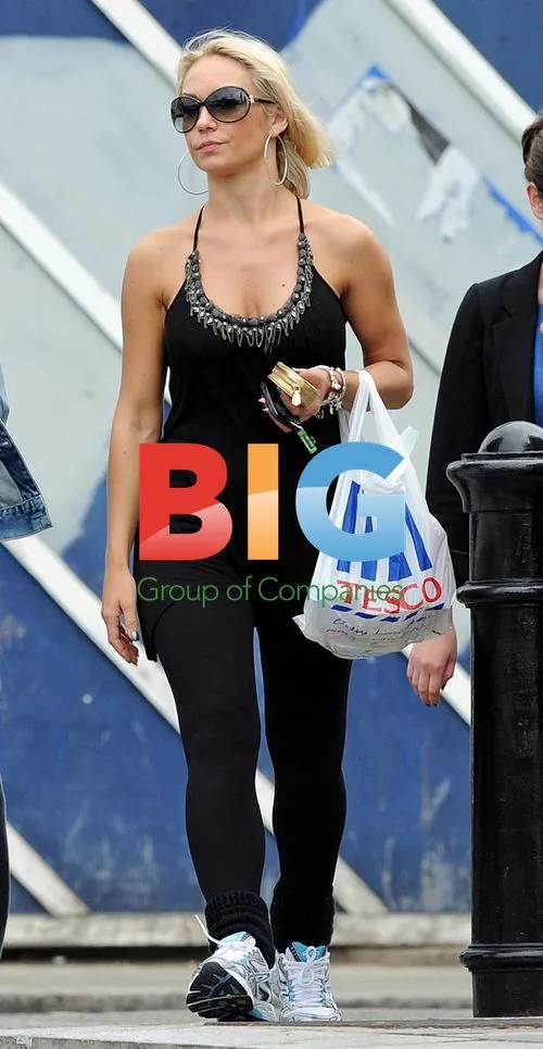 Kristina Rihanoff Shopping at Tesco