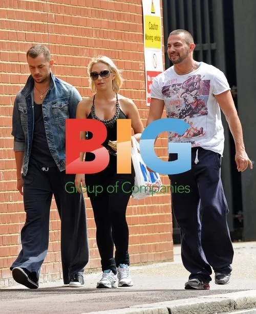 Kristina Rihanoff grocery shopping in London