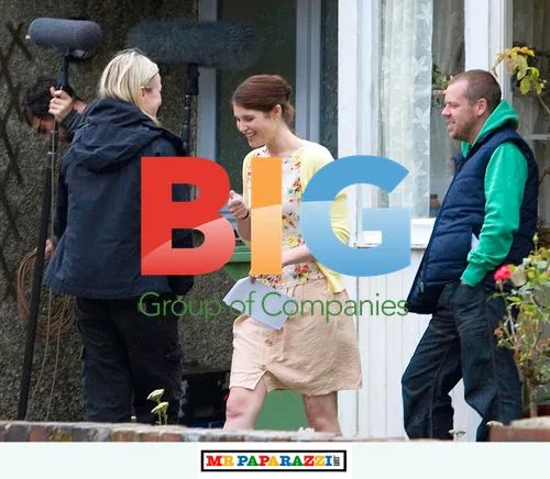 Gemma Arterton, Vanessa Redgrave on 'A Song for Marion' set