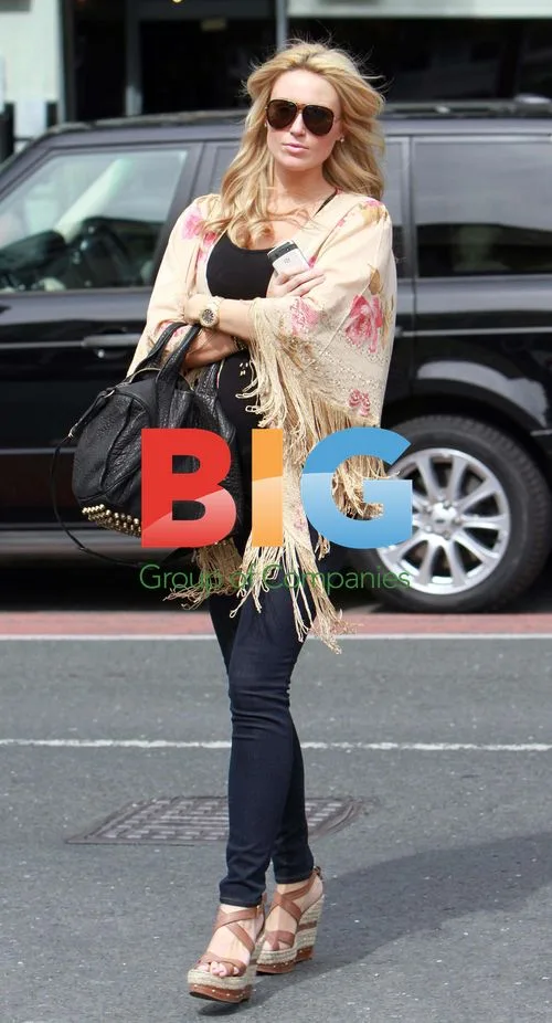 Alex Gerrard Leaves Cafe in Liverpool