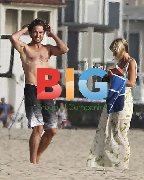 Gerard Butler Soaks Up Sun in Malibu