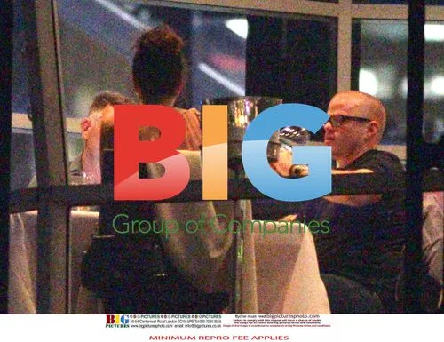 Heston Blumenthal Seen with Suzanne Pirret in Sydney