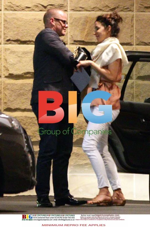 Heston Blumenthal dining with Suzanne Pirret