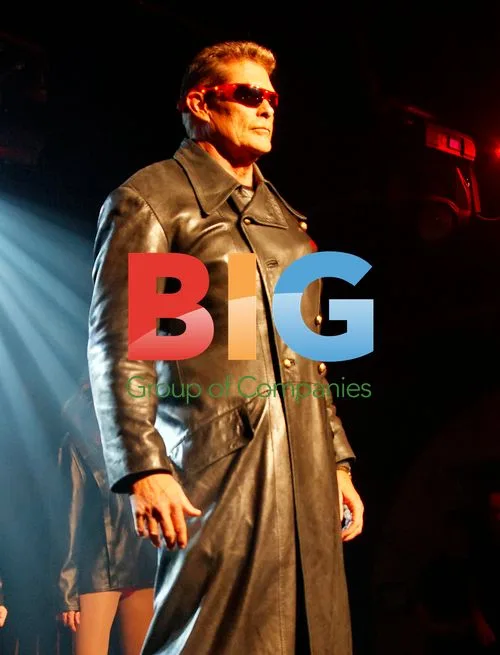 David Hasselhoff with his daughters at G-A-Y, London