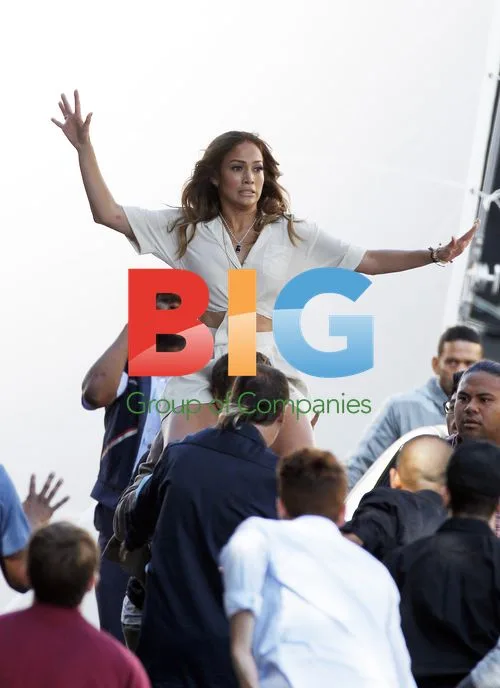 Jennifer Lopez Filming in LA
