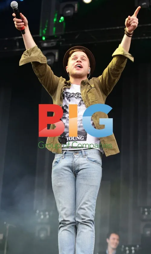 Olly Murs performs at V Festival