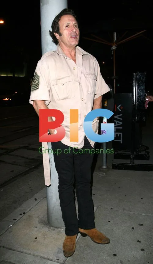 Frank Stallone Out for Dinner
