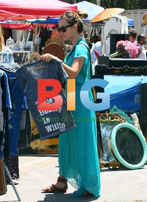 Olivia Wilde Shopping in LA