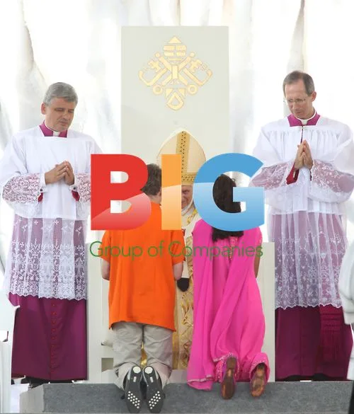 Pope Benedict XVI and Spanish Royals at World Youth Day