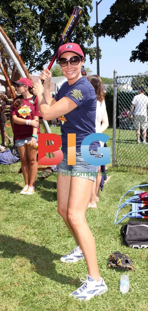 LuAnne de Lesseps at Softball Game