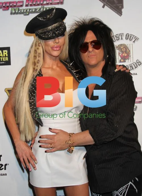 Steve Stevens and wife Josie at Vegas Rocks Awards
