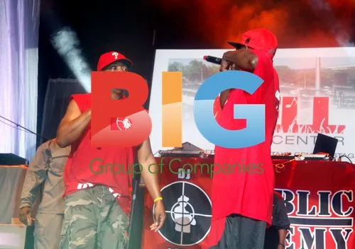 Public Enemy Performing at Lady B Tribute