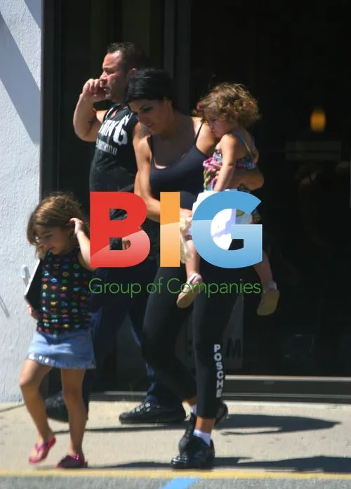 Teresa Giudice and Family Leaving Spa