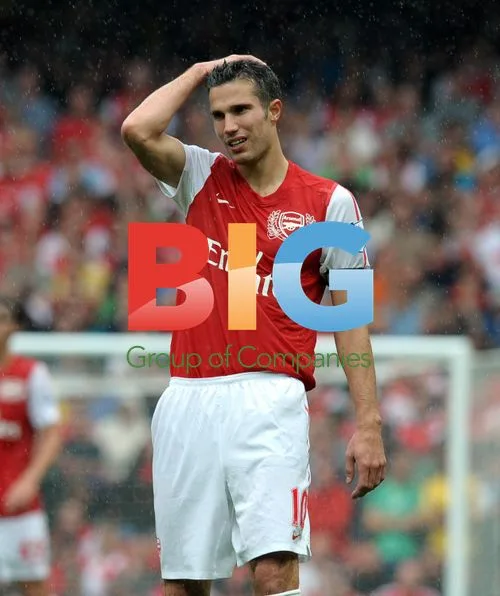 Robin Van Persie at Arsenal vs Liverpool