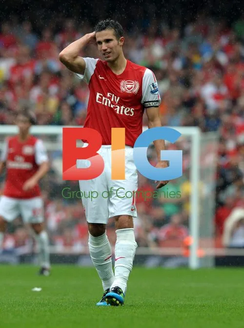 Robin Van Persie at Arsenal vs Liverpool