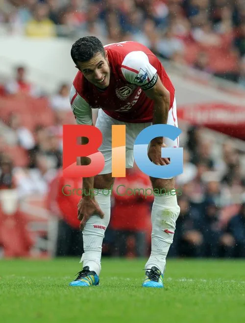 Robin Van Persie at Arsenal vs Liverpool Match