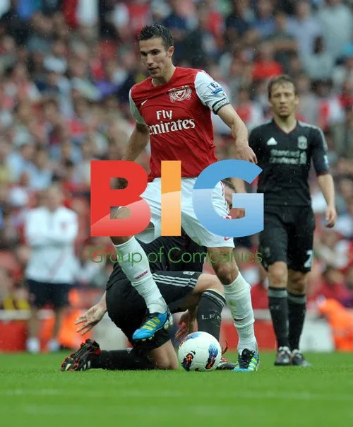 Robin Van Persie during Arsenal vs Liverpool