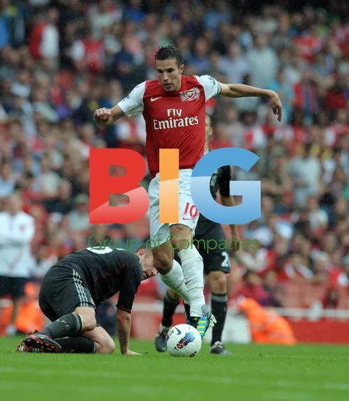 Robin Van Persie at Arsenal vs Liverpool
