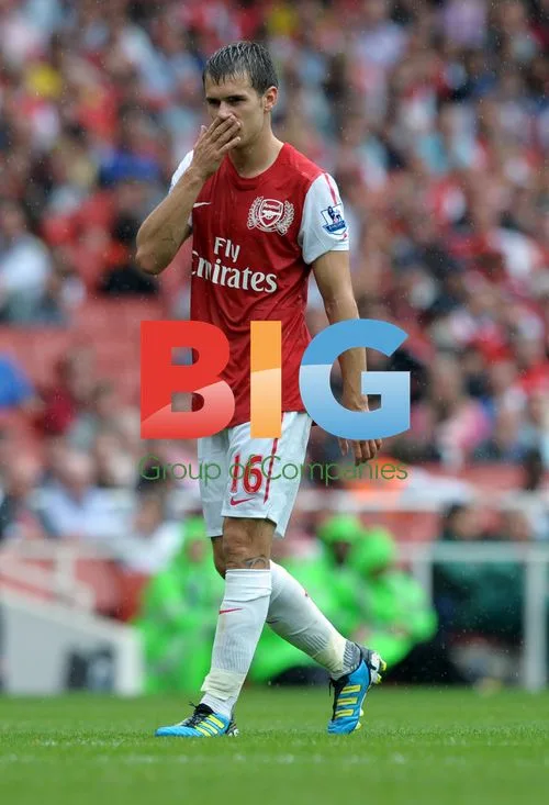 Aaron Ramsey at Arsenal vs Liverpool game