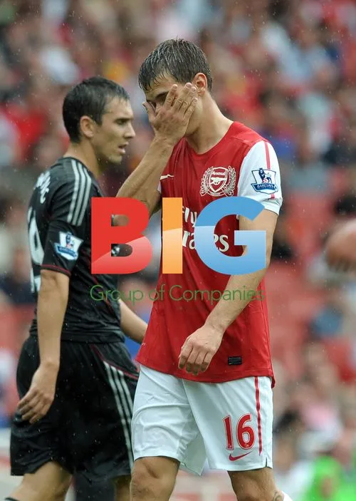 Aaron Ramsey at Arsenal vs Liverpool