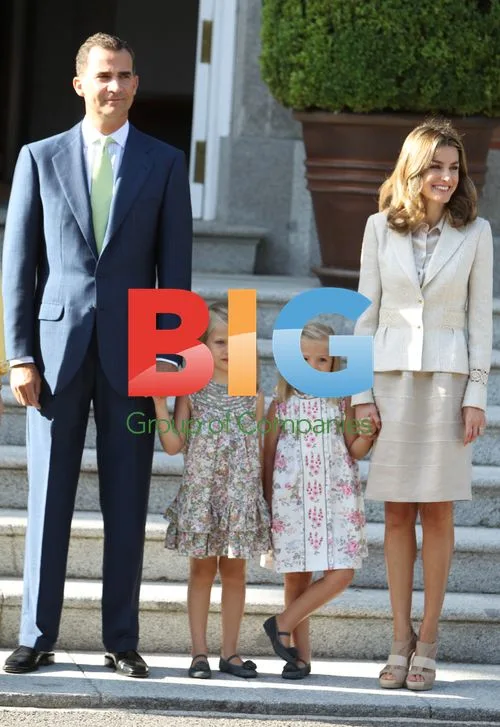 Spanish Royal Family Meets Pope Benedict XVI