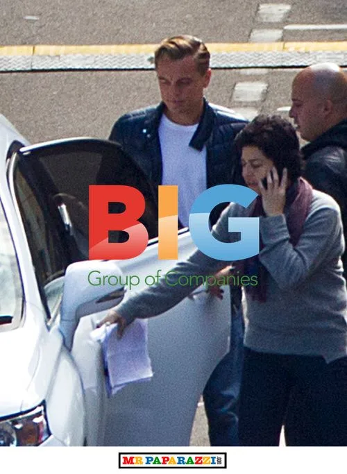 DiCaprio and Maguire on Set in Sydney
