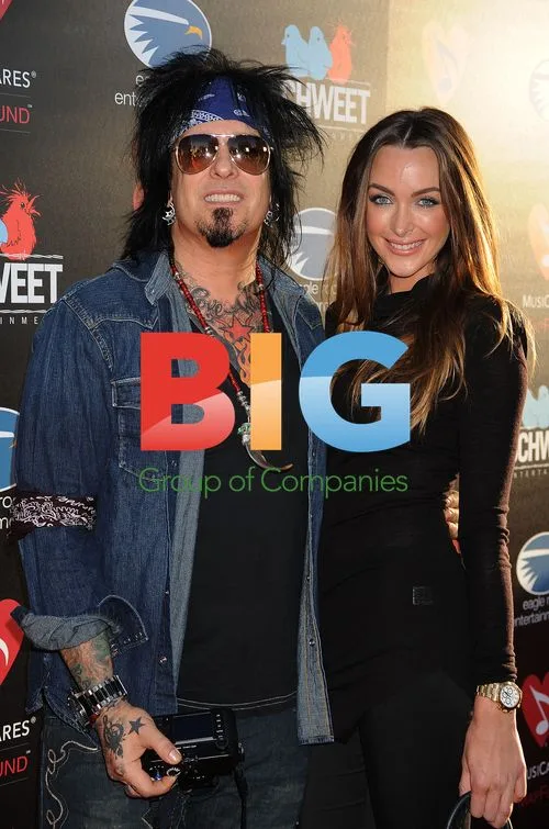 Nikki Sixx and Courtney Bingham at 'God Bless Ozzy Osbourne' Screening