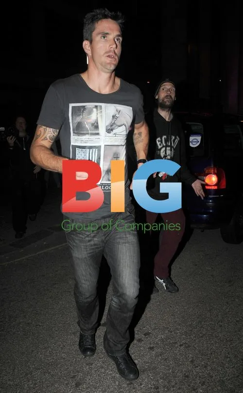 Kevin Pietersen Leaving Mahiki Club
