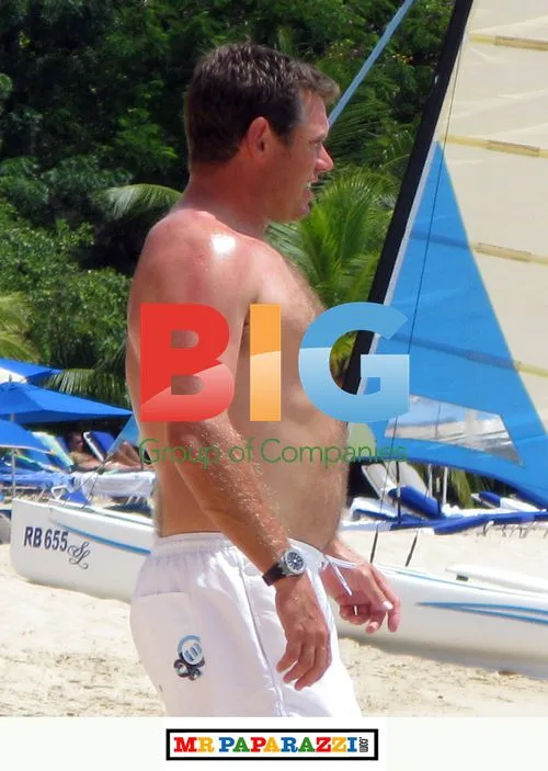 Lee Westwood on family vacation in Barbados