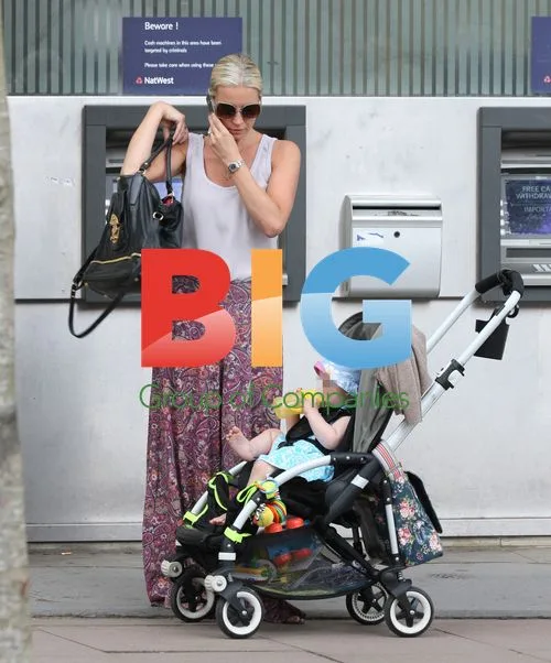 Denise Van Outen with daughter Betsy
