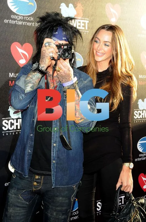 Nikki Sixx and Courtney Bingham at 'God Bless Ozzy Osbourne' Screening