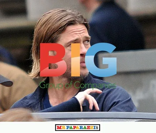Brad Pitt on 'World War Z' Set in Glasgow