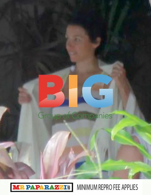 Dannii Minogue and Kris Smith on Holiday
