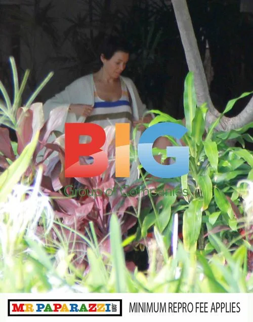 Dannii Minogue and Family on Holiday