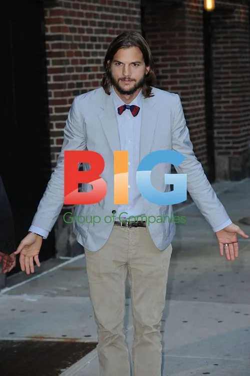 Ashton Kutcher on Late Show with David Letterman