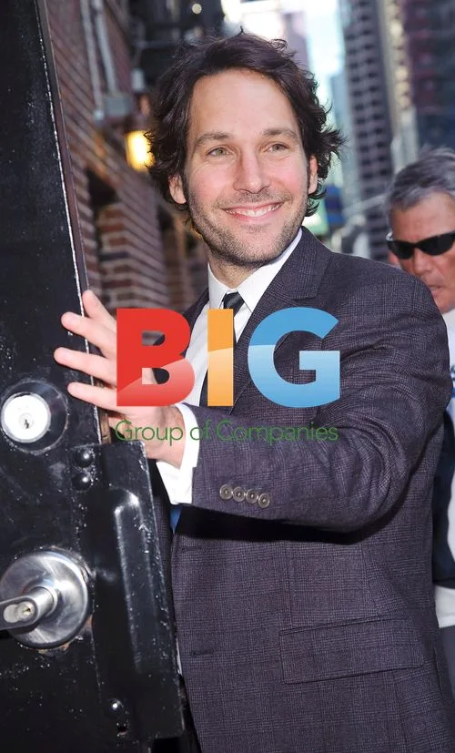 Paul Rudd at 'The Late Show' Taping