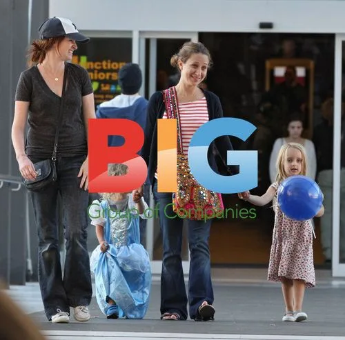Toby McGuire and Family in Sydney