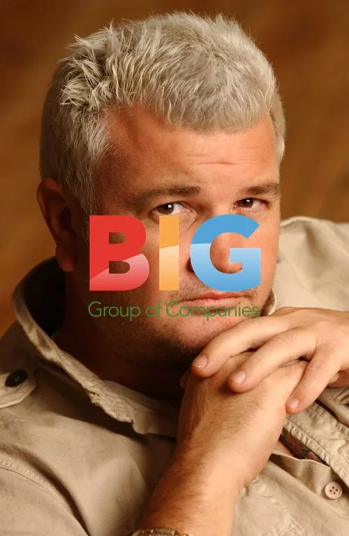 Darryn Lyons in Big Pictures Studio Photo Shoot