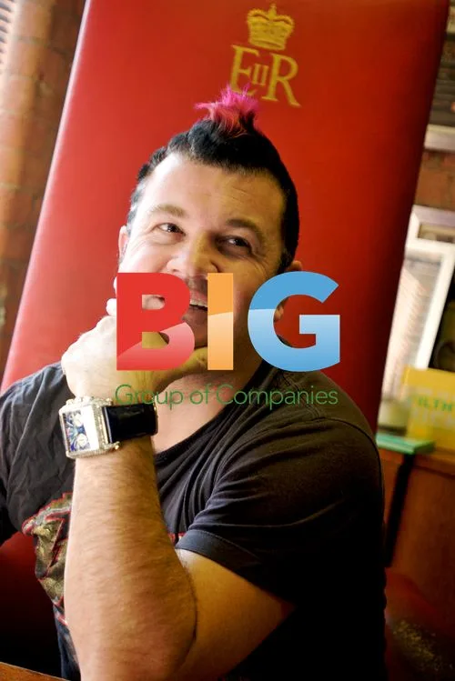Darryn Lyons Photoshoot at Big Pictures Studio