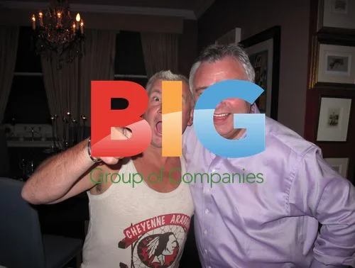 Celebrity Big Brother Housemate Darryn Lyons with Eamon Holmes
