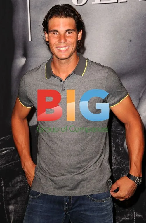 Rafael Nadal promotes Armani Jeans at Macy's