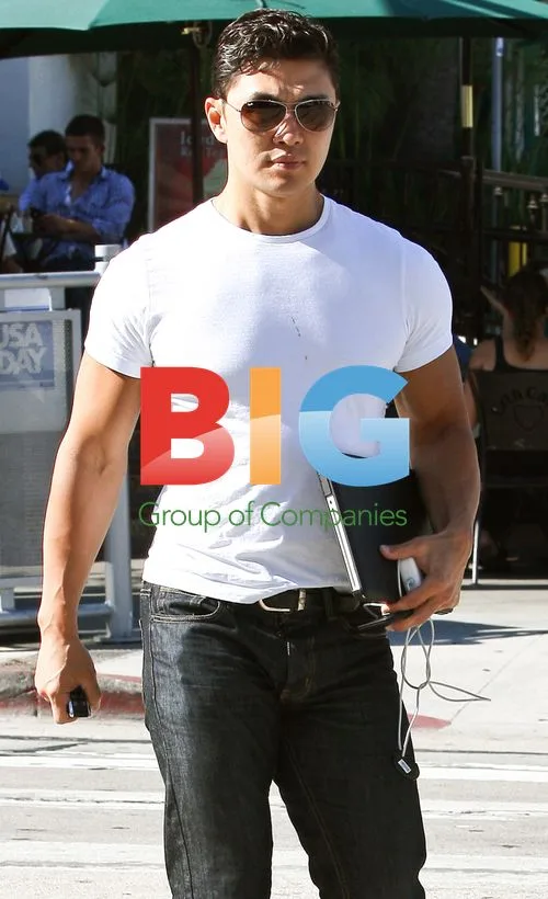 Rick Yune at Urth Cafe in LA