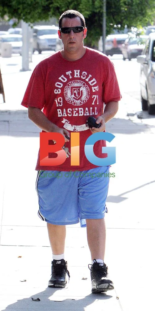 Adam Sandler and wife Jackie out for walk