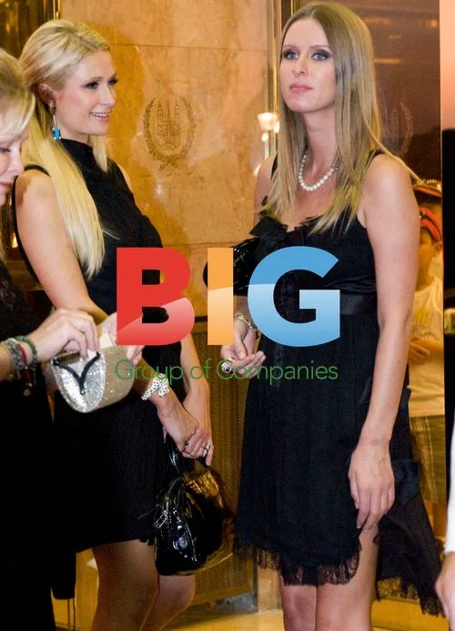 Paris & Nikki Hilton at Petra Ecclestone's Wedding