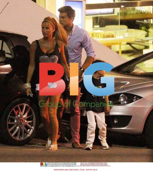 Katie Price at Spanish Bullfight