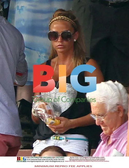 Katie Price at Bullfight in Spain