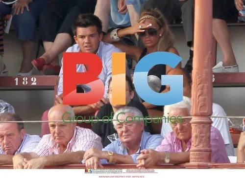 Katie Price and boyfriend at bullfight